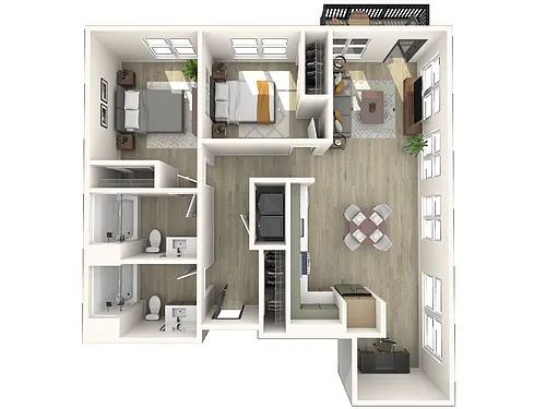 Floor plan B2