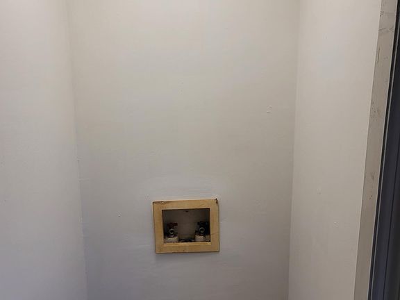 Closet for stacked washer dryer