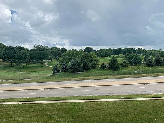 view from balcony