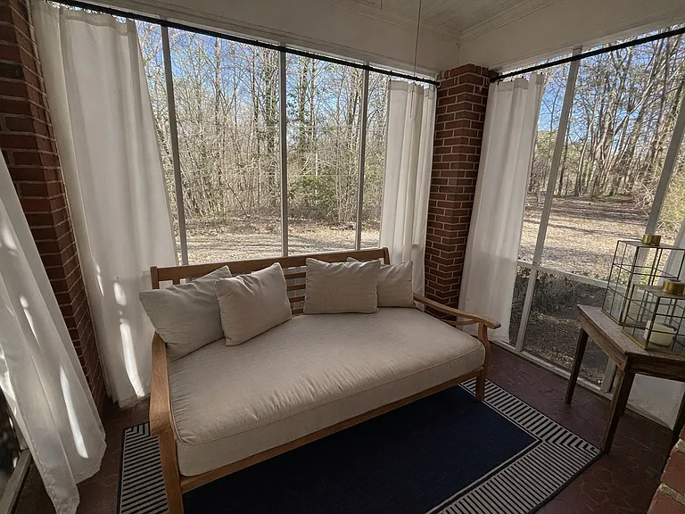 Screen porch main level