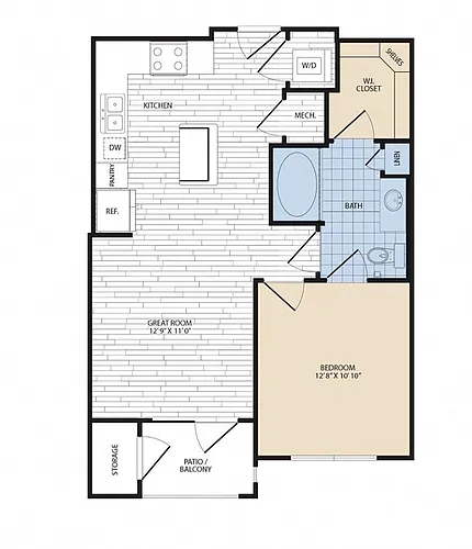 Floor plan A1