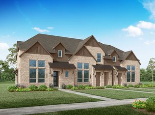 Plan Dorset Plan, Woodforest Townhomes: Townhomes: The Villas, Montgomery, TX 77316