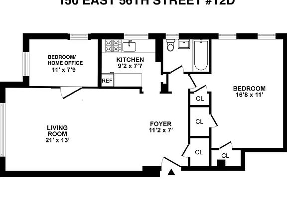 2nd image of 150 E 56th St APT 12D
