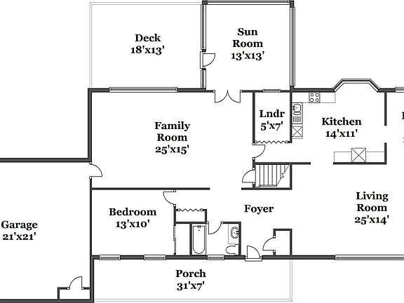 Floor plan - Main