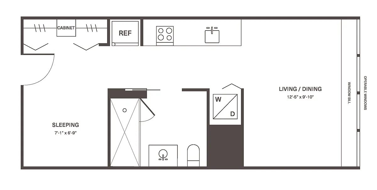 Floor plan XS