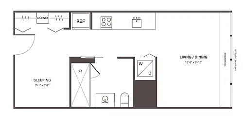 Floor plan XS