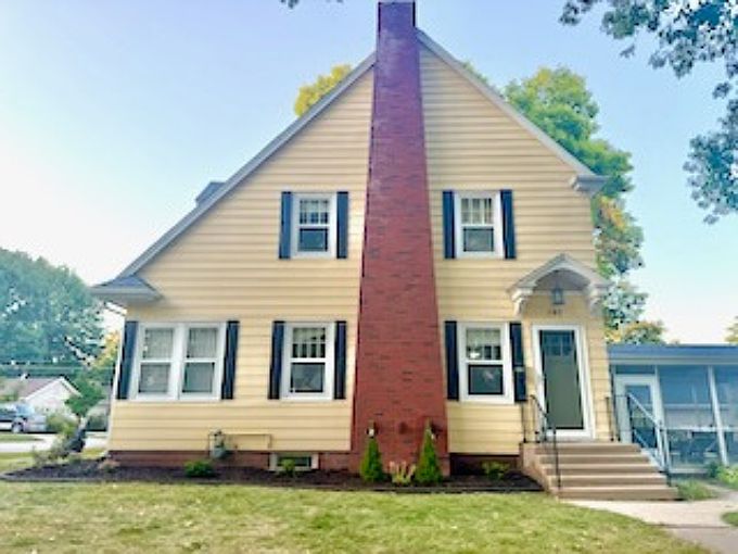 Quaint 1925 built two story in University Heights neighborhood.