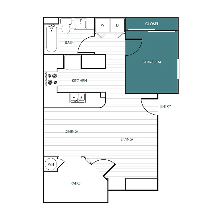 Floor plan The Brook