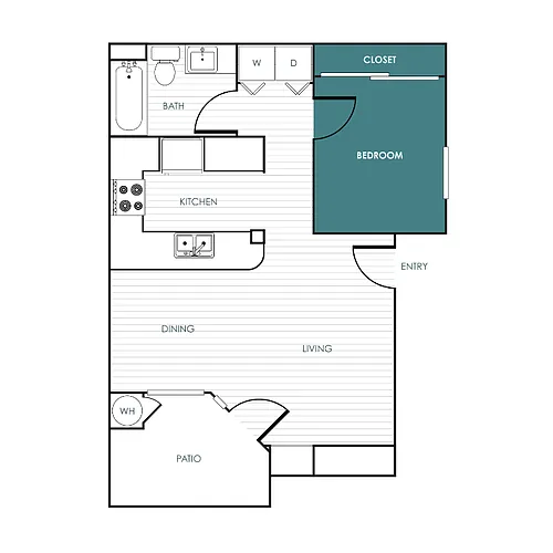 Floor plan The Brook