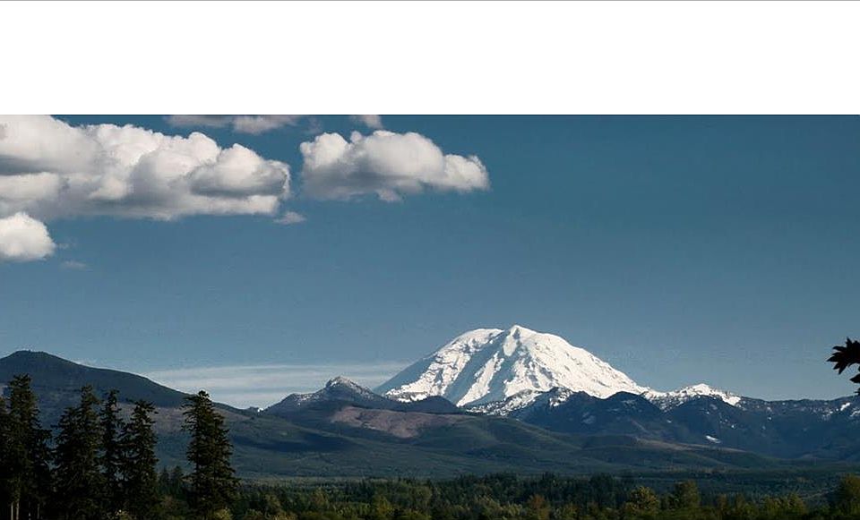 FANTASTIC MT RAINIER VIEW