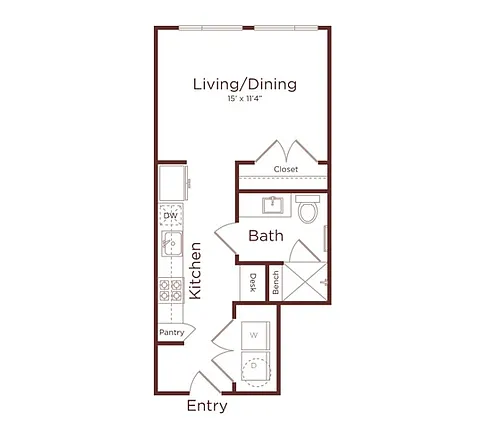 Floor plan A1B