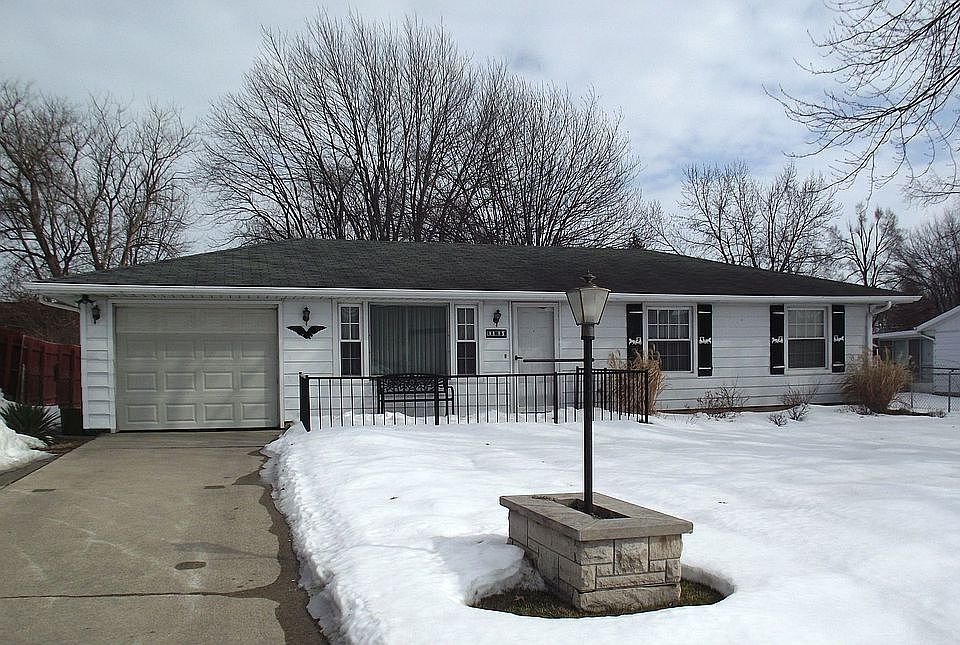 Front view of the home