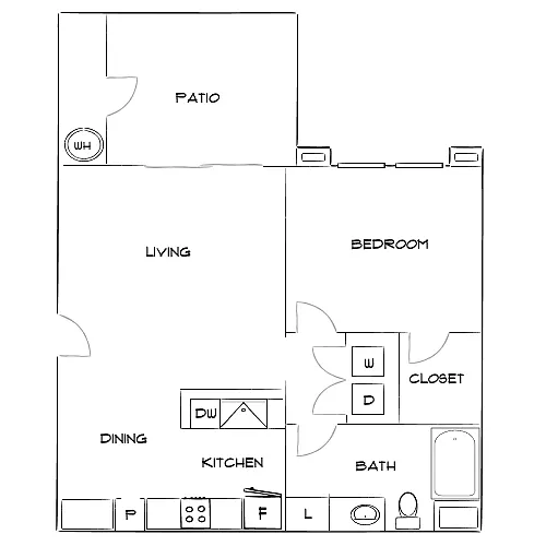 Floor plan Design 1A Premier 2