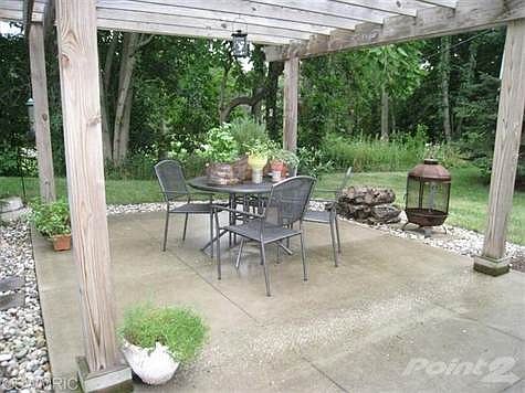 Patio With Wooded View