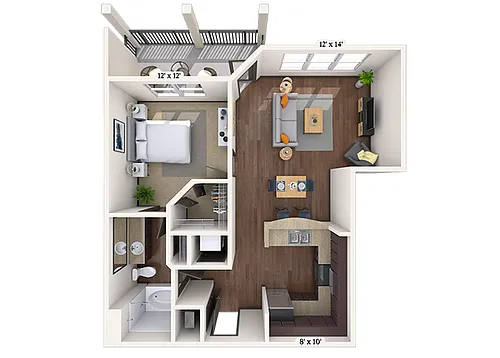 Floor plan Gilmore