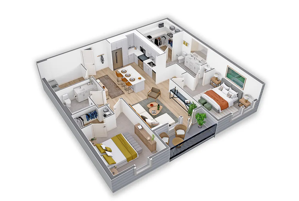 Floor plan Heliconia