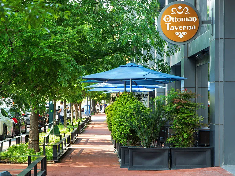 Nearby shops and dining throughout Mt. Vernon Triangle.