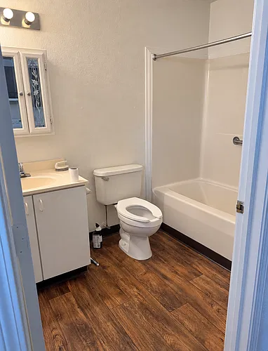 Floor plan 1 BD 1 BA with Bonus Space