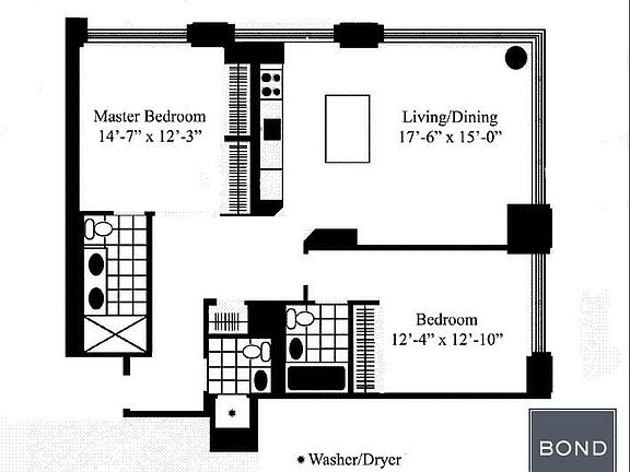 2nd image of 310 W 52nd St APT 19A