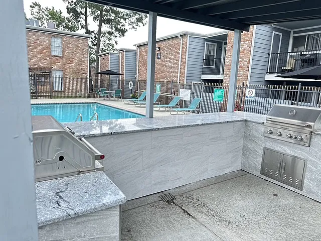Enjoy our BBQ Grill setting.