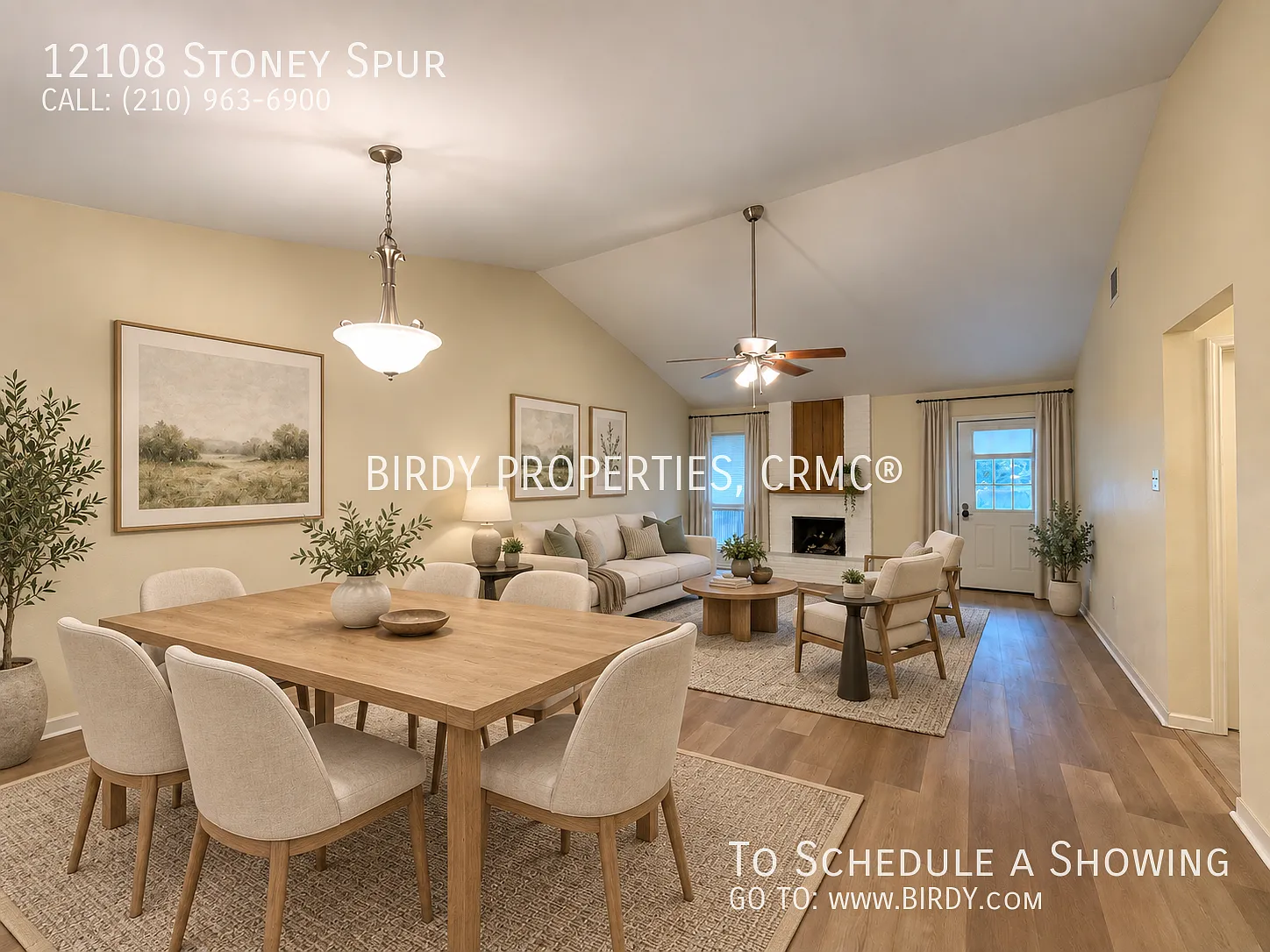 "Charming San Antonio Retreat: Cozy 3-Bedroom Home with Granite Countertops & Fireplace" — Photo 3