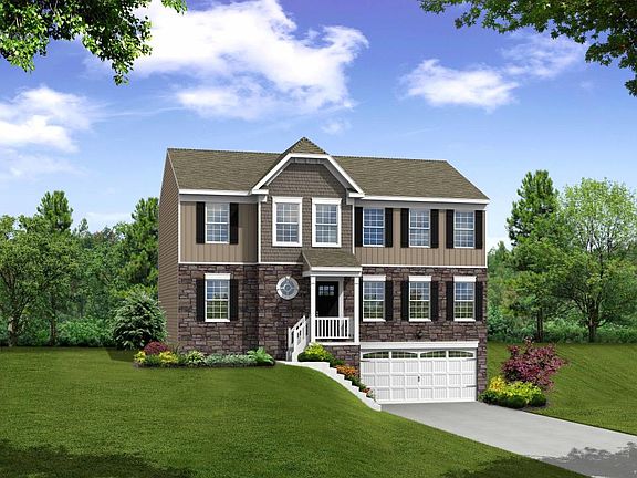 Elevation A Opt New England Partial Brick Front