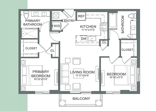 Floor plan B8