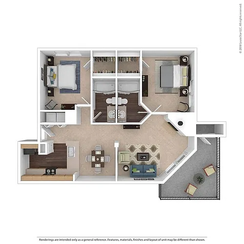 Floor plan The Magnolia