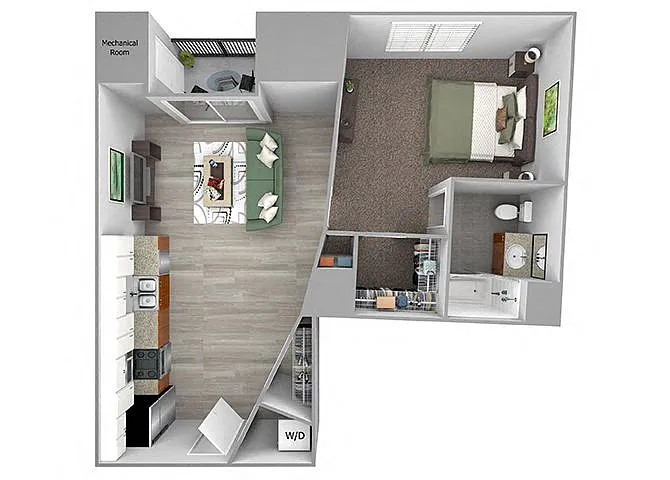 Floor plan A01
