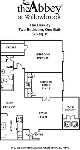 Floor plan Berkley