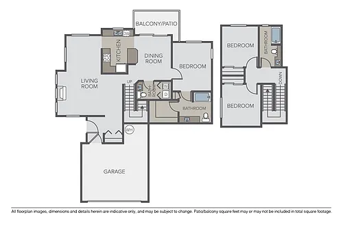 Floor plan Allegro Townhome