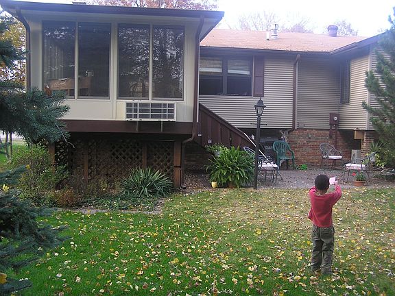 back sunroom on left