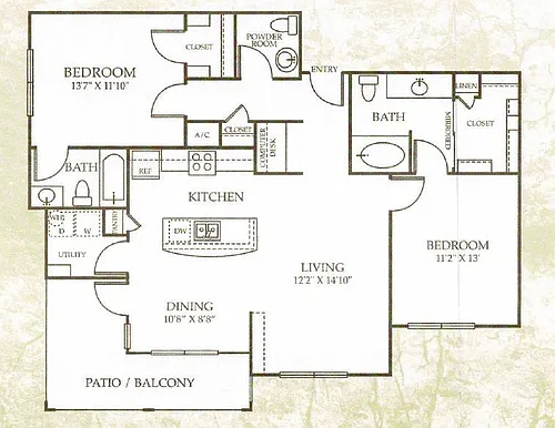 Floor plan B4
