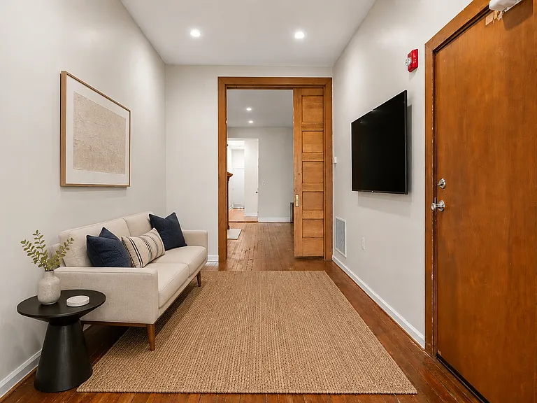 Living room/ common area staged