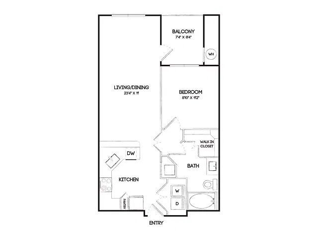 Floor plan A3B