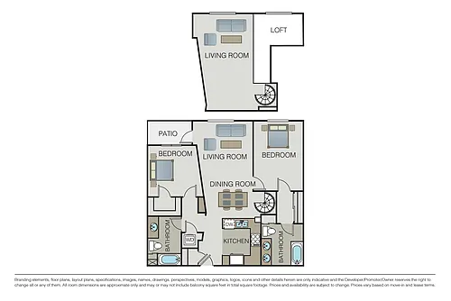 Floor plan The Founder