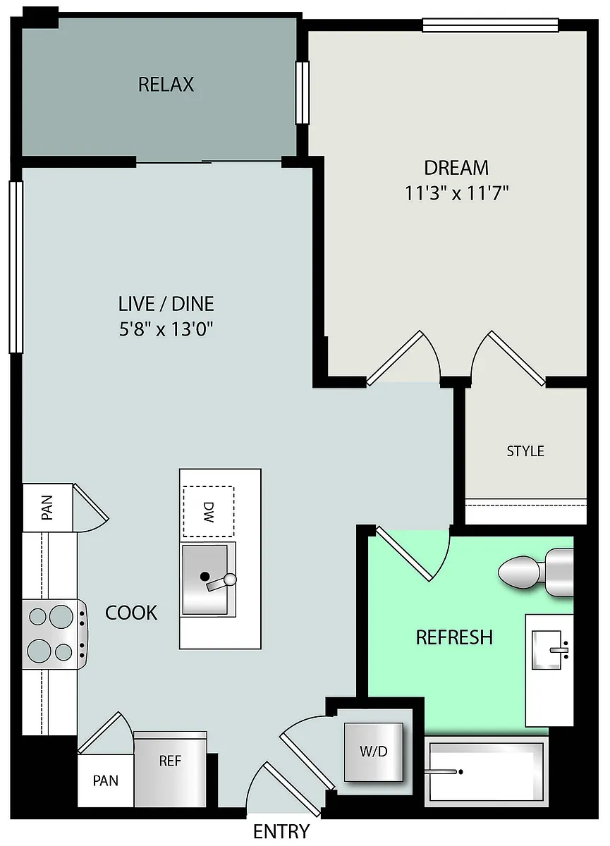Floor plan B1