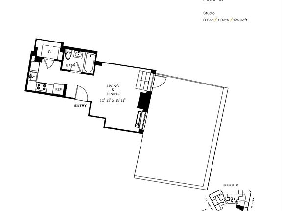 2nd image of 63 Wall St APT 2110