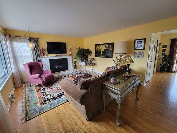 Living room from front entry