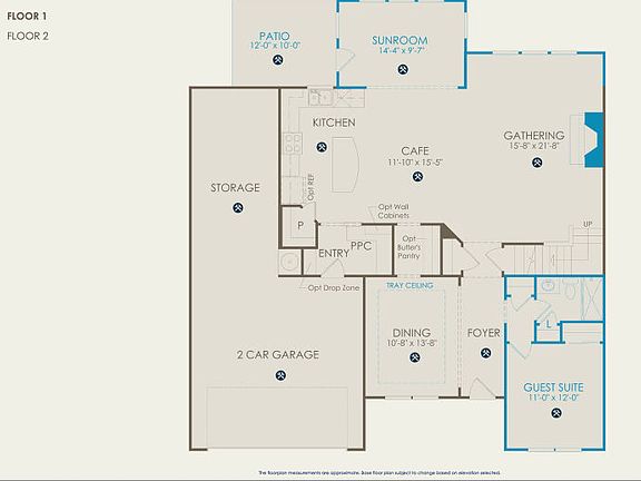 Wingate Floor Plan, Quick Move-In Home, Floor 1