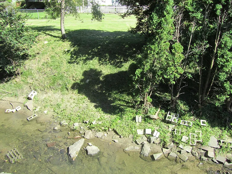 Ralston Creek in back yard
