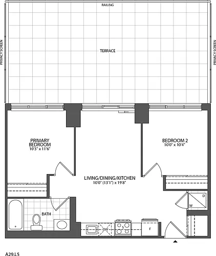 Floor plan 516