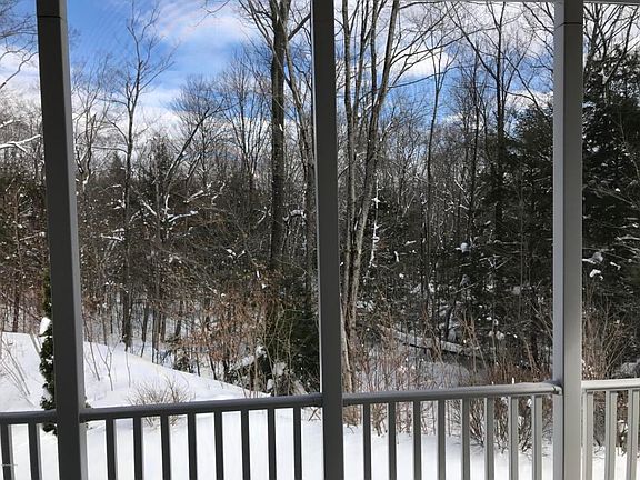 View from screened in porch