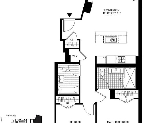 2nd image of 202 8th St APT 3A