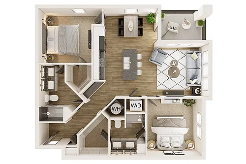 Floor plan B2
