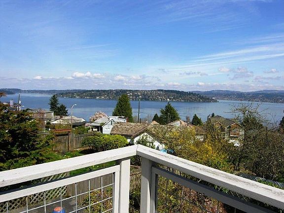 Corner of deck with view