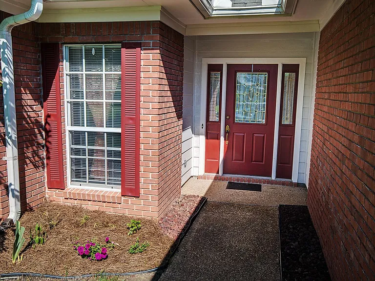 Sidewalk to front door