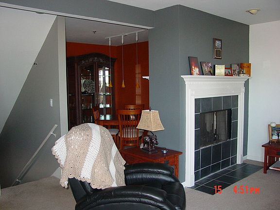 Double Sided Fireplace