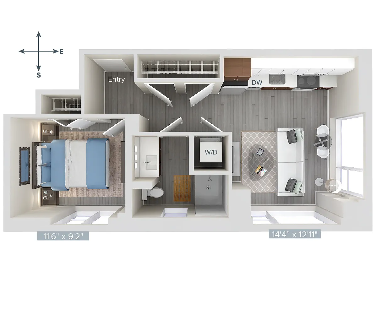 Floor plan A1-592