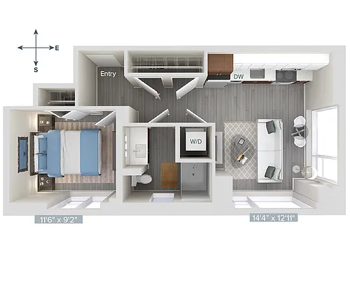 Floor plan A1-592